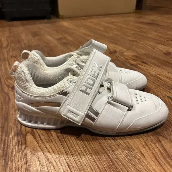 [BUNJANG] HDEX Mad Lifter Weightlifting Shoes White 270 / HDEX 매드 리프터 역도화 화이트 270
