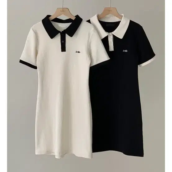[BUNJANG] K-Club PK Mini Dress Black / 케이클럽 pk 미니 원피스 블랙