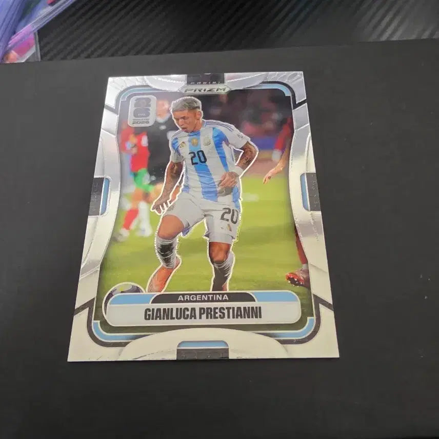 [BUNJANG] Panini 2026 World Cup Prism Gianluca Prestianni Soccer Card / 파니니 2026월드컵 프리즘 지안루카 프레스티아니 축구 카드