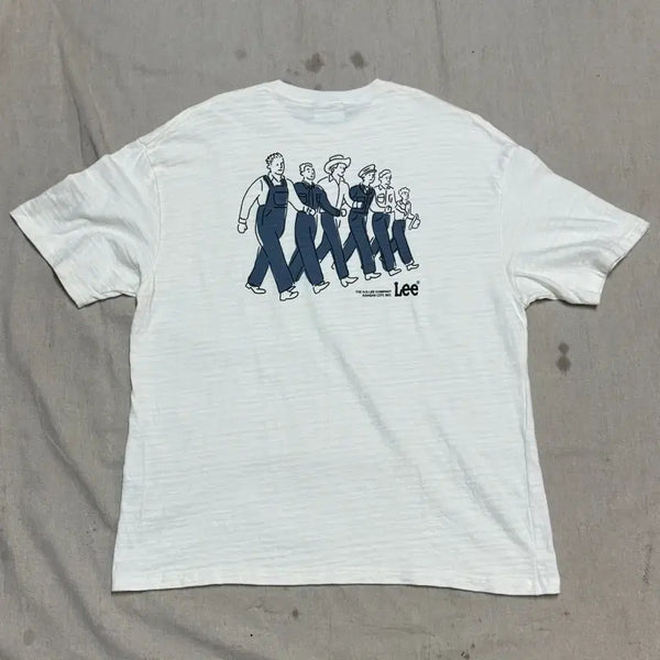 [BUNJANG] Lee Cowboy Back Logo Short Sleeve T-Shirt XL / Lee 리 카우보이 백로고 반팔 XL