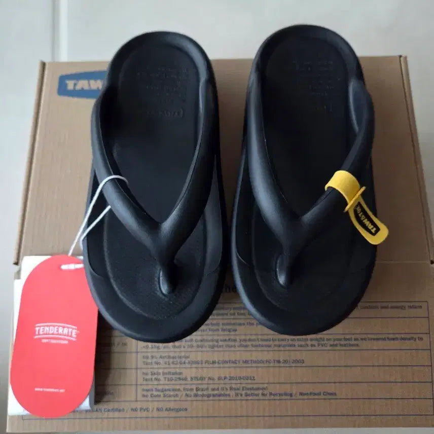 [BUNJANG] Toun28 Zerovitty Flip Flops Black XS / 토앤토 제로비티 플립플랍  블랙 xs