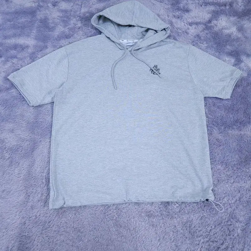 [BUNJANG] 100 Allaboutnew T-Shirt Hoodie / 100 allaboutnew 반팔 후드티 | 0701A14