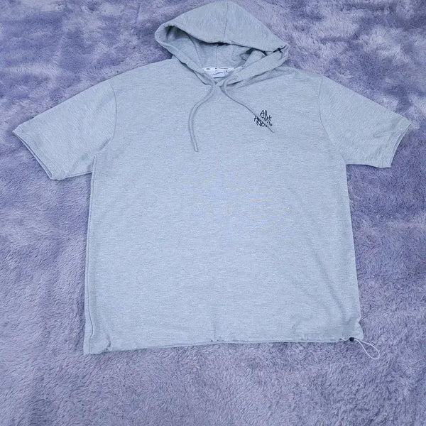 [BUNJANG] 100 Allaboutnew T-Shirt Hoodie / 100 allaboutnew 반팔 후드티 | 0701A14