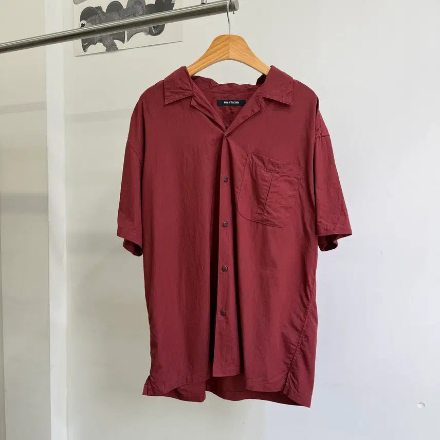 [BUNJANG] MAIN ATTRACTION Short Sleeve Shirt (Made in Japan) / MAIN ATTRACTION (Made in Japan) 반팔 셔츠