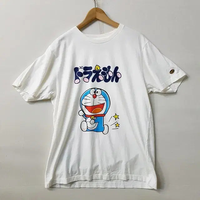 [BUNJANG] Uniqlo Doraemon Graphic T-Shirt XL / 도라에몽 유니클로 티셔츠