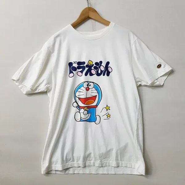 [BUNJANG] Uniqlo Doraemon Graphic T-Shirt XL / 도라에몽 유니클로 티셔츠