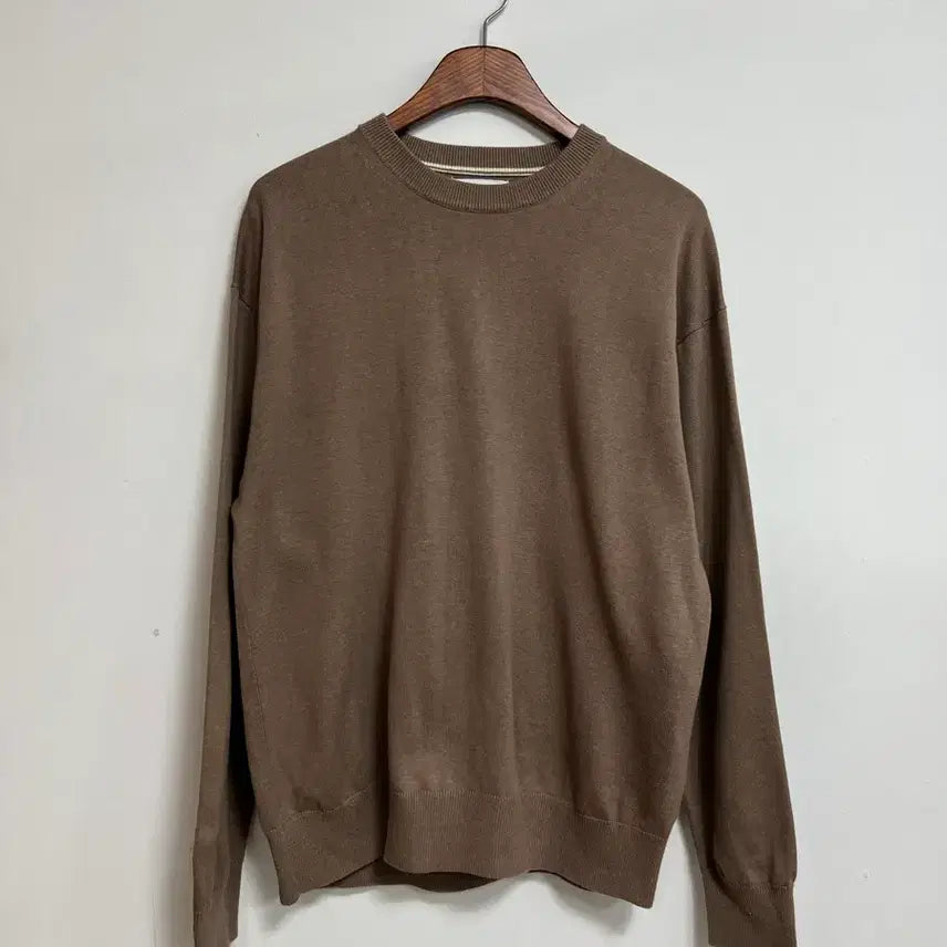 [BUNJANG] Chaoponic Brown Knit Sweater / 차오패닉 브라운 니트 스웨터