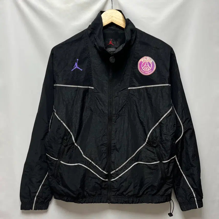 [BUNJANG] Nike Jordan Paris Saint-Germain (PSG) Anthem Jacket Black Windbreaker M / [정품/M] 나이키 조던 파리생제르망 PSG 앤썸자켓 블랙 바람막이