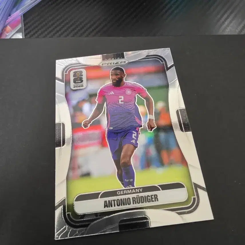 [BUNJANG] Panini 2026 World Cup Prizm Antonio Rüdiger Football Card / 파니니2026월드컵 프리즘 안토니오 뤼디거 축구 카드