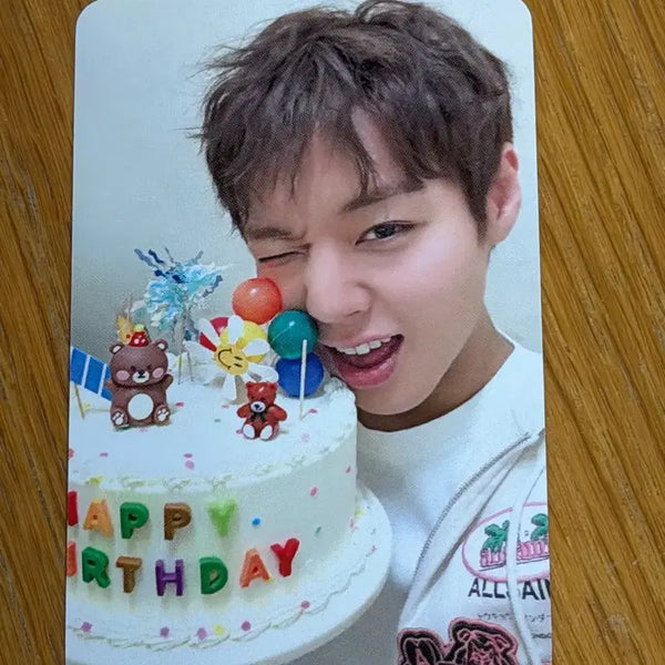 [BUNJANG] Park Ji Hoon Hooniday Soundwave Lucky Draw Photocard / 박지훈 후니데이 미공포 포카 사웨 대면팬싸