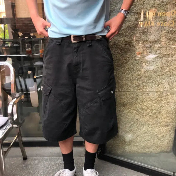 [BUNJANG] Ument Cargo Bermuda Shorts / 유먼트 카고 버뮤다팬츠