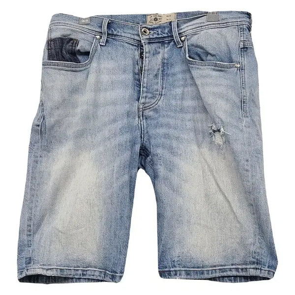 [BUNJANG] Zara Light Blue Denim Shorts 32" / 자라 라이트 블루 데님 반바지 32인치