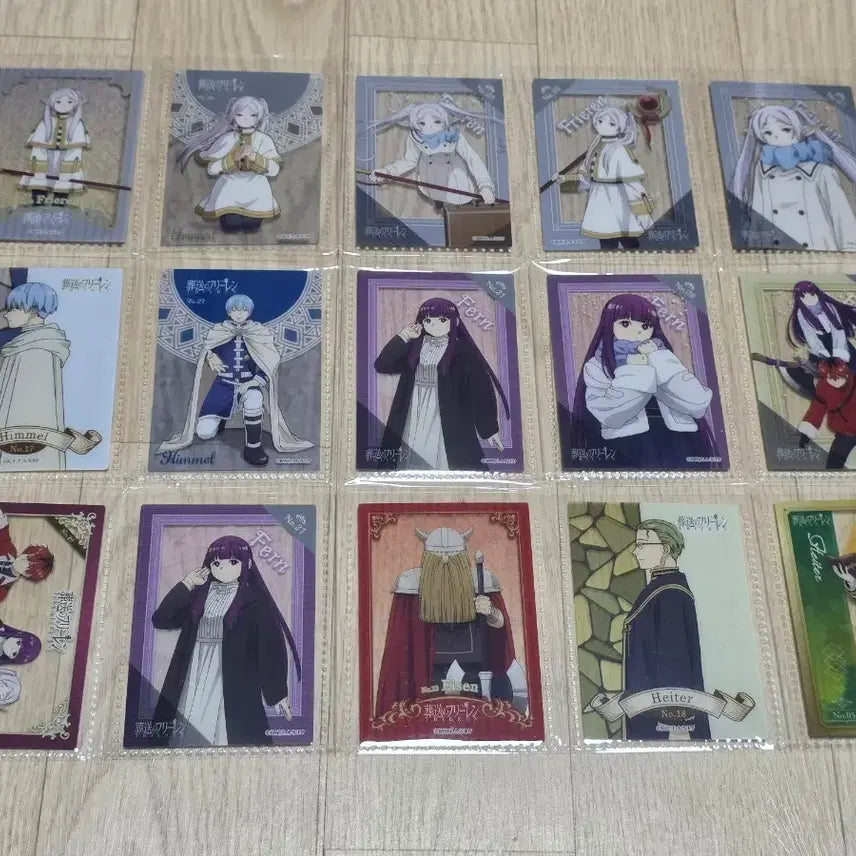 [BUNJANG] Frieren Trading Cards Set (15 Types) / 청송의 프리렌 15종