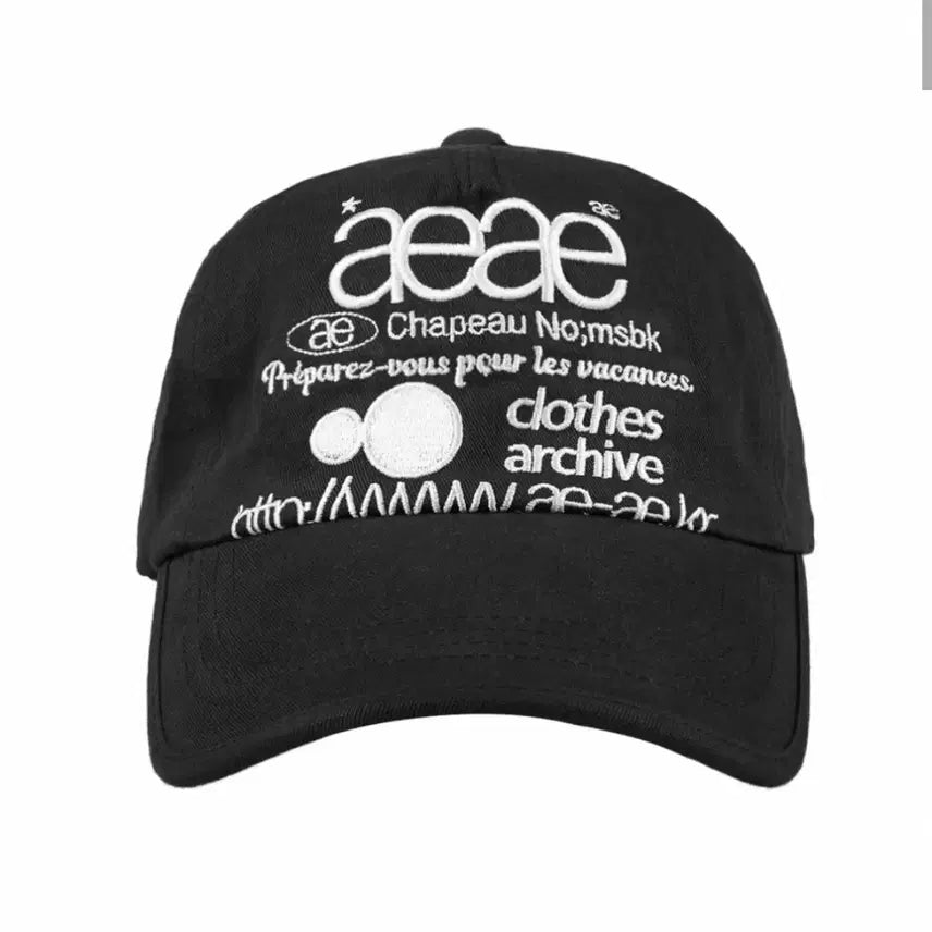 [BUNJANG] AAEI All Black Cap / 에이이에이이 캡모자