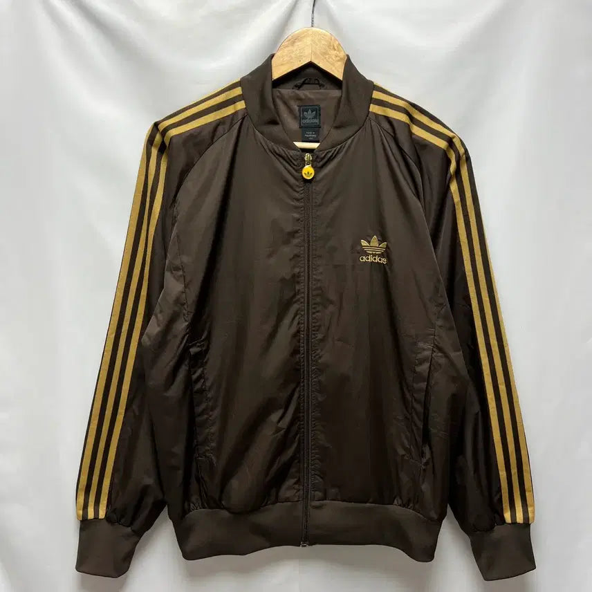 [BUNJANG] Adidas Europa Track Top Jersey - Chocolate Brown / [정품/100] 아디다스 유로파 초코브라운 갈색 골드 트랙탑 져지