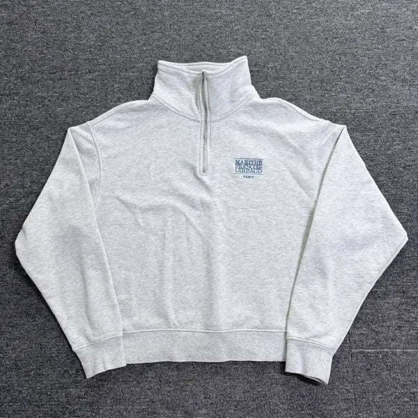 [BUNJANG] Marithe Francois Girbaud Half-Zip Sweatshirt / 마리떼 프랑소와 저버 하프집업 맨투맨