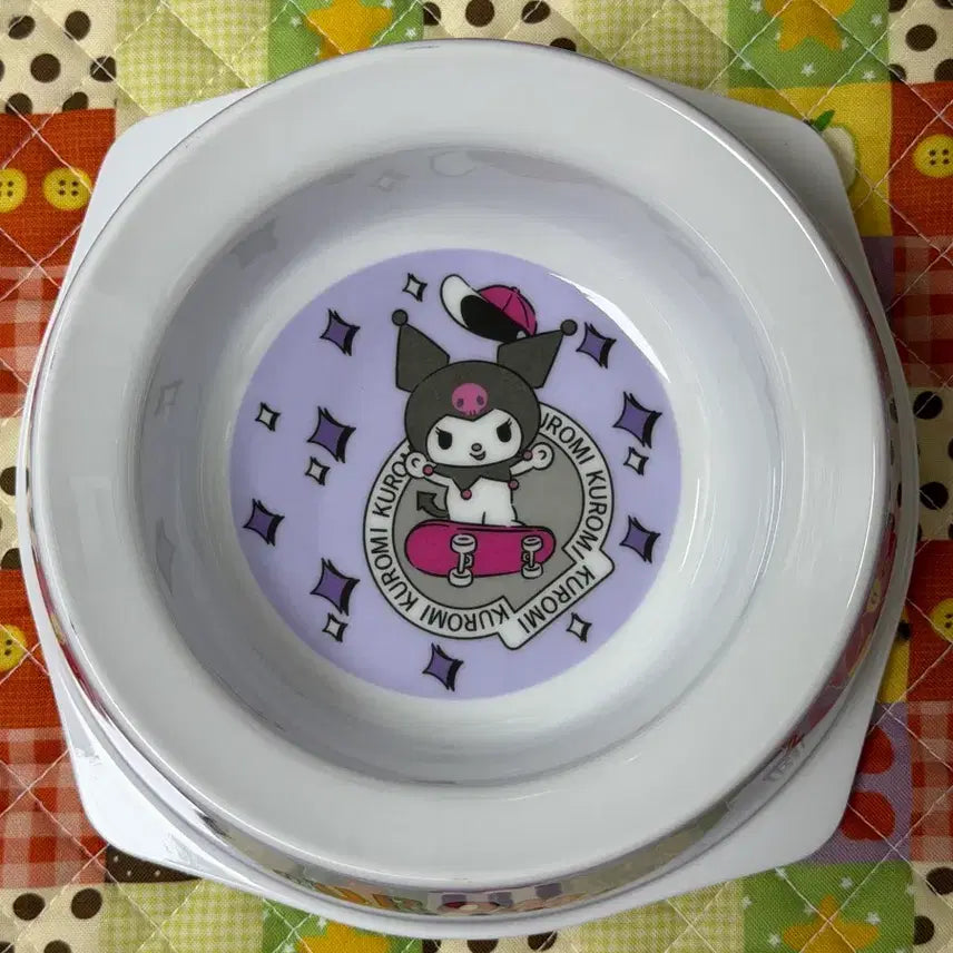 [BUNJANG] Kuromi Pet Bowl Japanese Authentic New / 쿠로미 펫그릇 [일본정품 새상품]