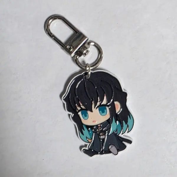 [BUNJANG] Demon Slayer Tokito Muichiro Keyring Handmade / 귀멸의 칼날 토키토 무이치로 키링