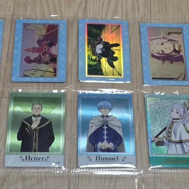 [BUNJANG] Frieren: Beyond Journey's End Character Card Set (8 Types, Includes Gold Card) / 장송의 프리렌 금색 카드 포함 8종 세트