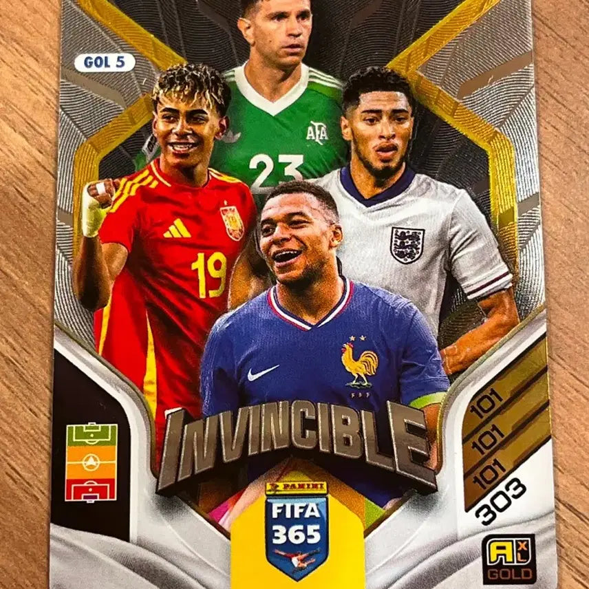 [BUNJANG] Panini FIFA 365 2026 Invincible Kylian Mbappé Card / Panini FIFA 365 2026 Invincible GOL5 음바페