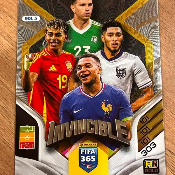 [BUNJANG] Panini FIFA 365 2026 Invincible Kylian Mbappé Card / Panini FIFA 365 2026 Invincible GOL5 음바페