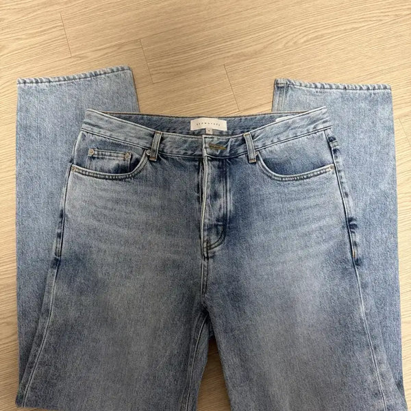 [BUNJANG] Brown Yak Regular Denim Light Blue / [4] 브라운야드 레귤러 데님 라이트블루
