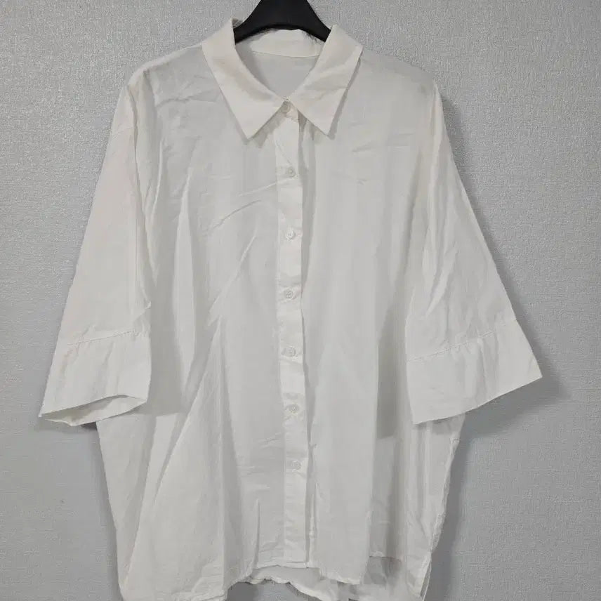[BUNJANG] TAG Cotton Loose Fit Short Sleeve Shirt / TAG 아사면 루즈핏 반팔셔츠 프리
