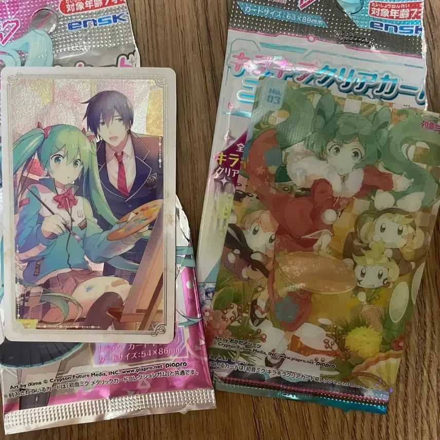 [BUNJANG] Hatsune Miku Clear Card Set / 하츠네미쿠 클리어카드