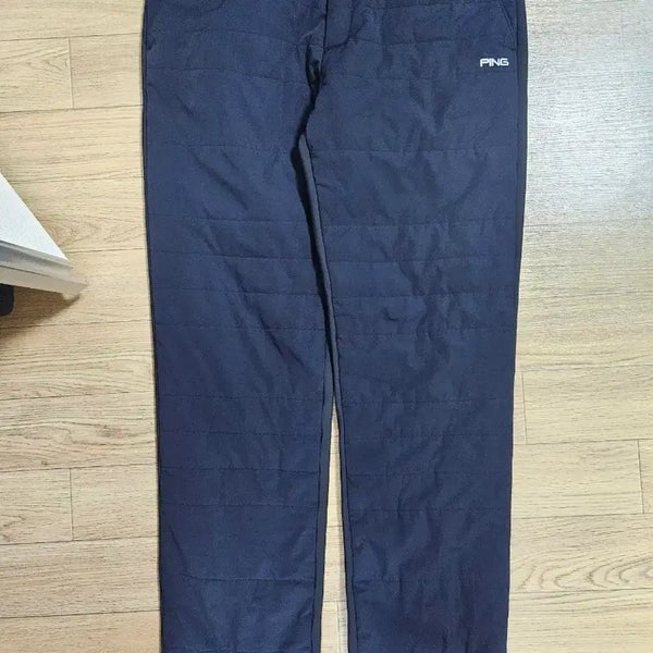[BUNJANG] PING Golf Quilted Fleece Pants Navy Men's 34 / 핑 골프 기모 바지 네이비 퀼팅 남성용  34