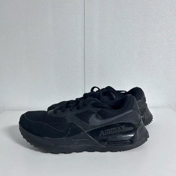 [BUNJANG] Nike Air Max System All Black Sneakers (260mm) / 나이키 에어맥스 시스템 올검(260)
