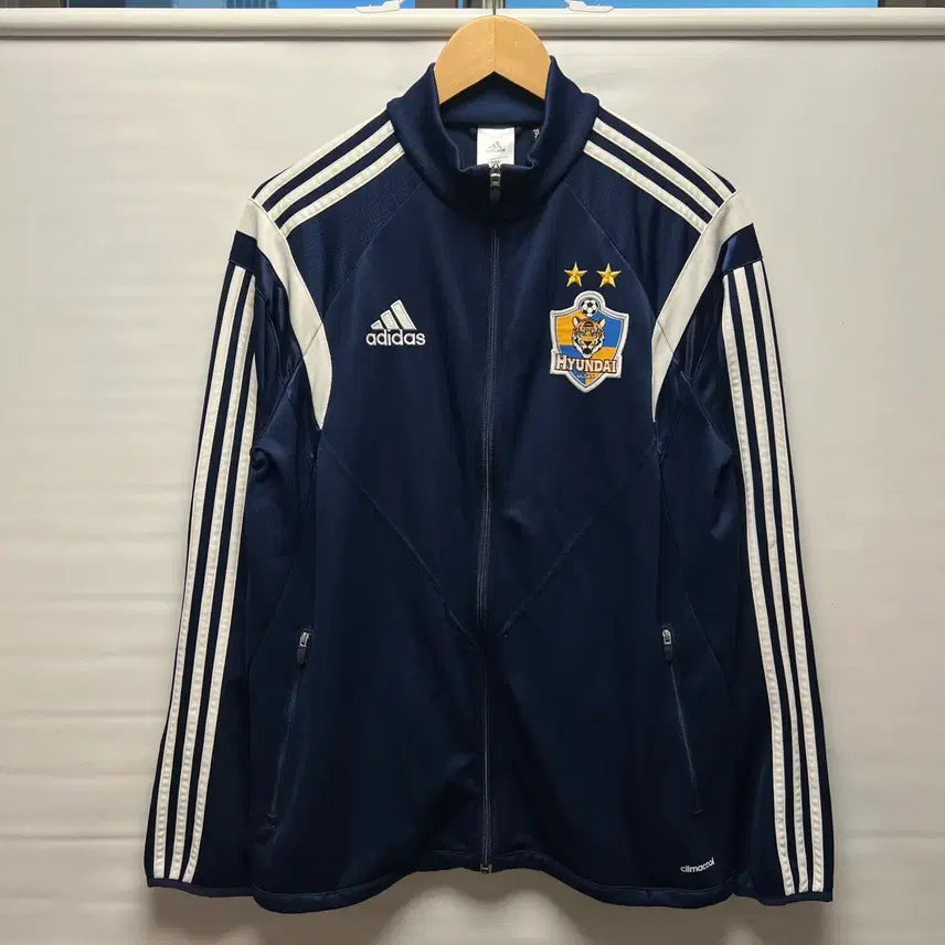 [BUNJANG] Adidas Ulsan Hyundai Training Three-Stripes Track Top Jersey (105) / [정품/105] 아디다스 울산현대 트레이닝 네이비 삼선 트랙탑 져지