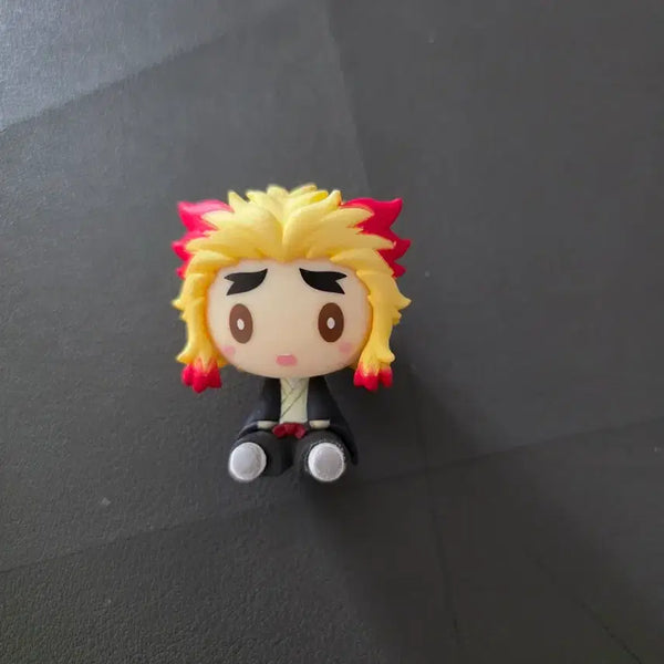 [BUNJANG] Demon Slayer Kyojuro Rengoku Senjuro Chokonokko Figure / 귀멸의 칼날 제일복권 렌고쿠 동생 센쥬로 초코노코 피규어