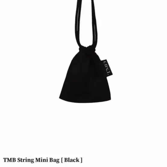 [BUNJANG] Trimming Bird String Mini Bag Black (Old Version) / 트리밍버드 TMB 스트링 미니백 블랙(구버전)