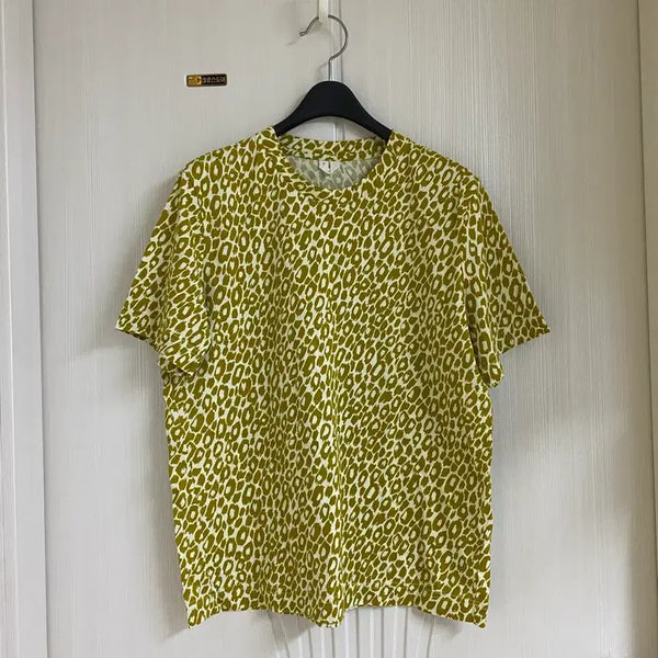 [BUNJANG] Arket Leopard T-Shirt Size S / Arket 레오파드 티셔츠 S