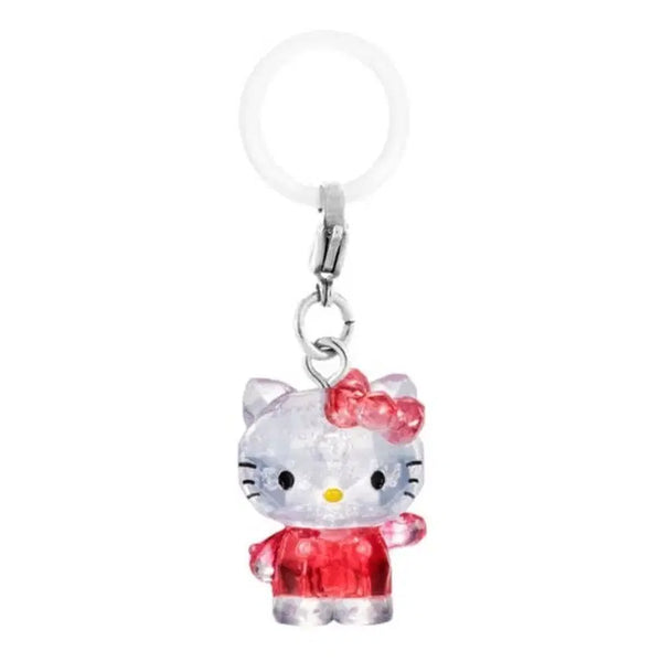 [BUNJANG] Sanrio Hello Kitty Crystal Medallion Charm Keychain Gacha / 산리오 크리스탈 메지루시 키티 키링 가챠