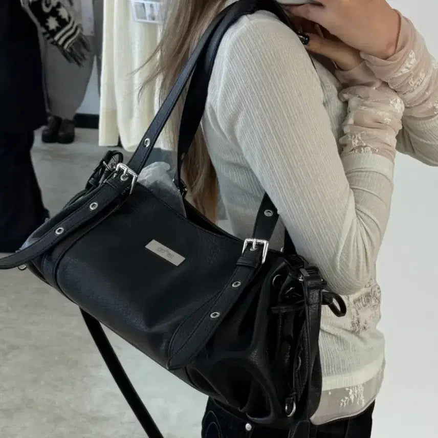 [BUNJANG] Ason Heaven Bag Black Shoulder Bag / as"on 애즈온 헤븐 백 블랙