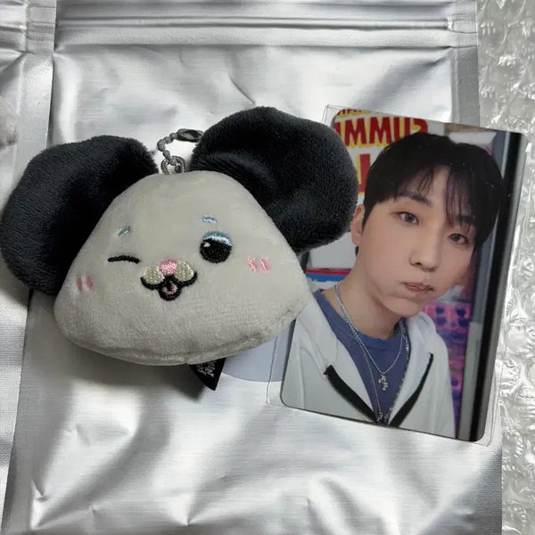 [BUNJANG] XDINARY HEROES Secret Face Keyring Ham-il + Gun-il Photocard Bundle Set / 엑디즈 페이스키링 햄일+4만포카 건일 일괄