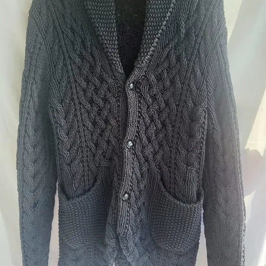 [BUNJANG] Levi's Unisex Cotton Blend Knit Cardigan / 리바이스 공용 코튼 혼방 니트 가디건 S 베이직 캐주얼