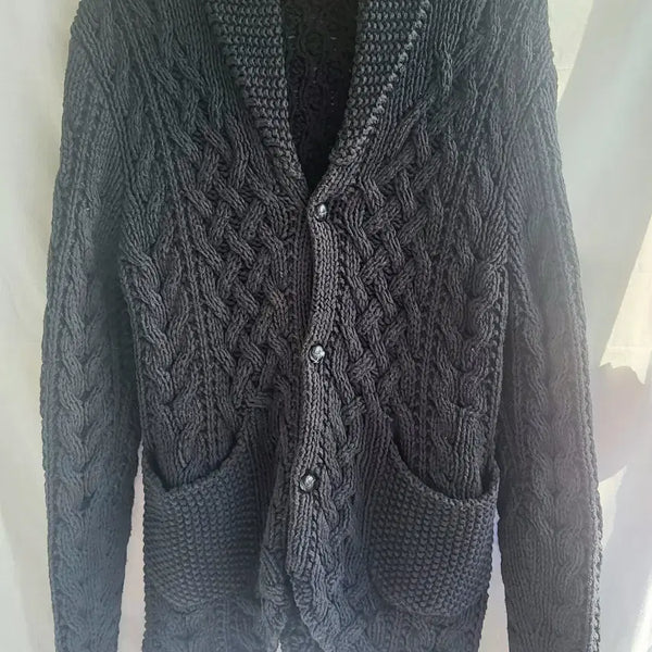 [BUNJANG] Levi's Unisex Cotton Blend Knit Cardigan / 리바이스 공용 코튼 혼방 니트 가디건 S 베이직 캐주얼