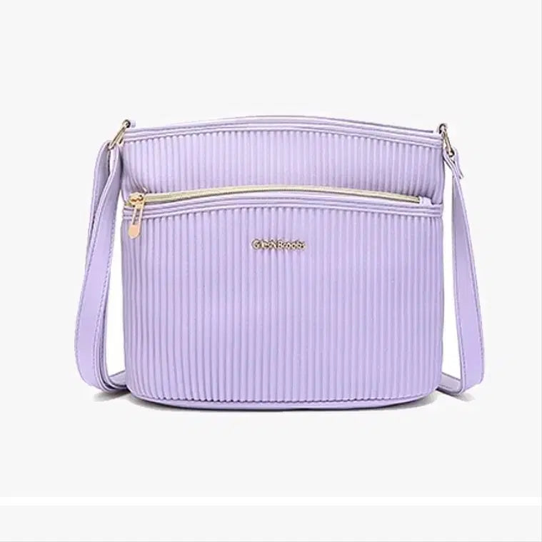 [BUNJANG] S-Class Pleated Crossbody Bag / 고급스런 S클래스 여성용 백허그 브랜드 플리츠 주름 크로스백 판매해요