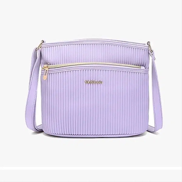 [BUNJANG] S-Class Pleated Crossbody Bag / 고급스런 S클래스 여성용 백허그 브랜드 플리츠 주름 크로스백 판매해요