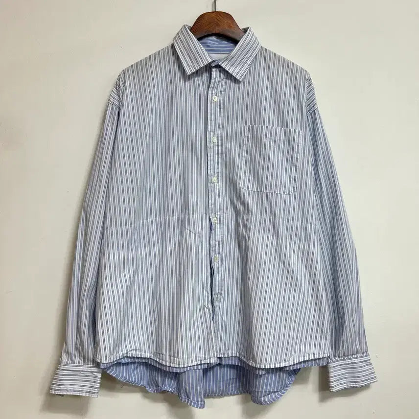 [BUNJANG] BEAMS SSZ DABURI Layered Shirt / 빔즈 SSZ DABURI 레이어드 셔츠