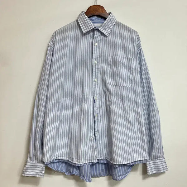 [BUNJANG] BEAMS SSZ DABURI Layered Shirt / 빔즈 SSZ DABURI 레이어드 셔츠