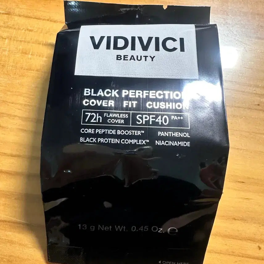 [BUNJANG] VIDIVICI Black Perfection Cover Fit Cushion Refill (21NW) / 비디비치 블랙 퍼펙션 커버핏 쿠션 21nw 리필