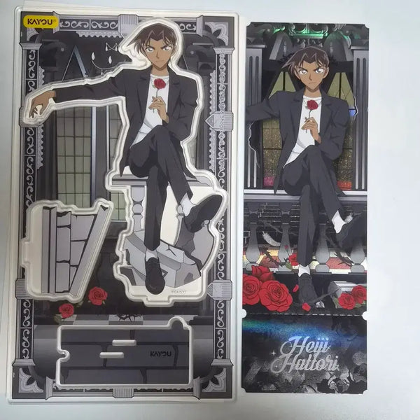 [BUNJANG] Detective Conan Heiji Hattori Acrylic Stand Ticket Set / 명탐정코난 중국 핫토리 헤이지 하인성 아크릴 스탠드 티켓