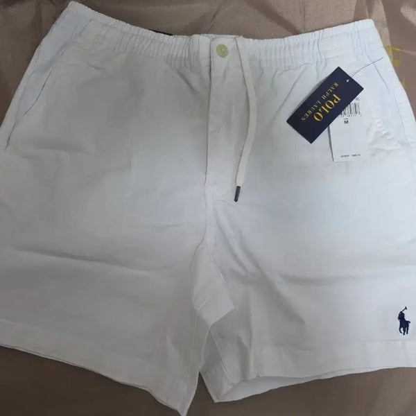 [BUNJANG] Polo Ralph Lauren Prepster Cotton Shorts White M / 폴로 랄프로렌 프렙스터 화이트 면 반바지 M
