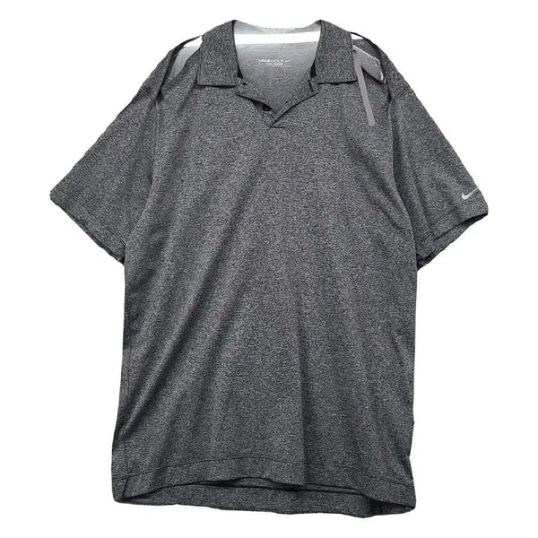 [BUNJANG] Nike Grey Performance Training Short Sleeve Polo Shirt M / 나이키 그레이 기능성 트레이닝 반팔 카라티 M