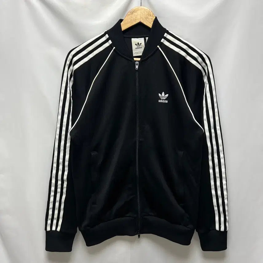 [BUNJANG] Adidas Europa Superstar Black Track Top Jersey L / [정품/L] 아디다스 유로파 슈퍼스타 블랙 트랙탑 져지