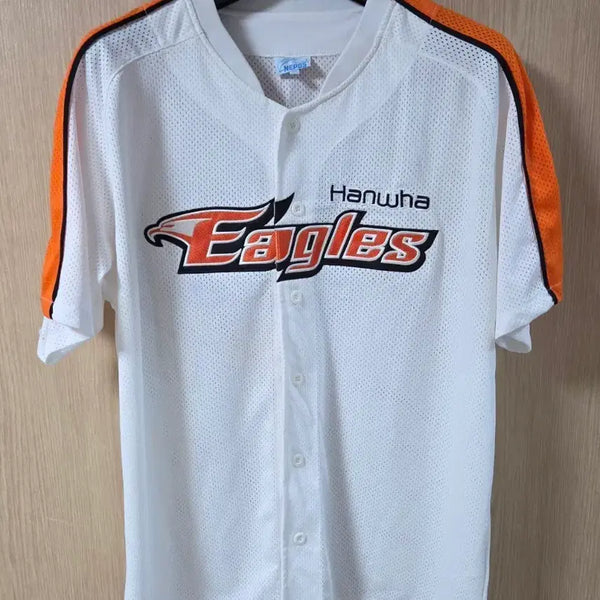 [BUNJANG] Hanwha Eagles Retro Baseball Jersey Kim In-sik 81 / (착샷) 한화 이글스 유니폼 야구 져지 레트로