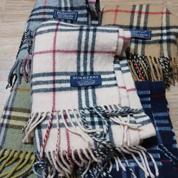 [BUNJANG] Burberry Vintage Check Scarf Muffler / BURBERRY 버버리 빈티지 목도리 머플러 체크